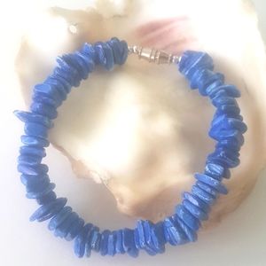 🐚 Blue Shell Bracelet